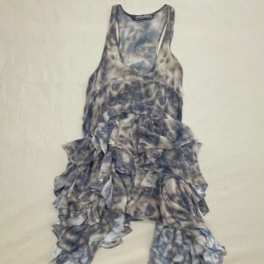 All Saints Grunge Ruffle Blouse (Vintage)